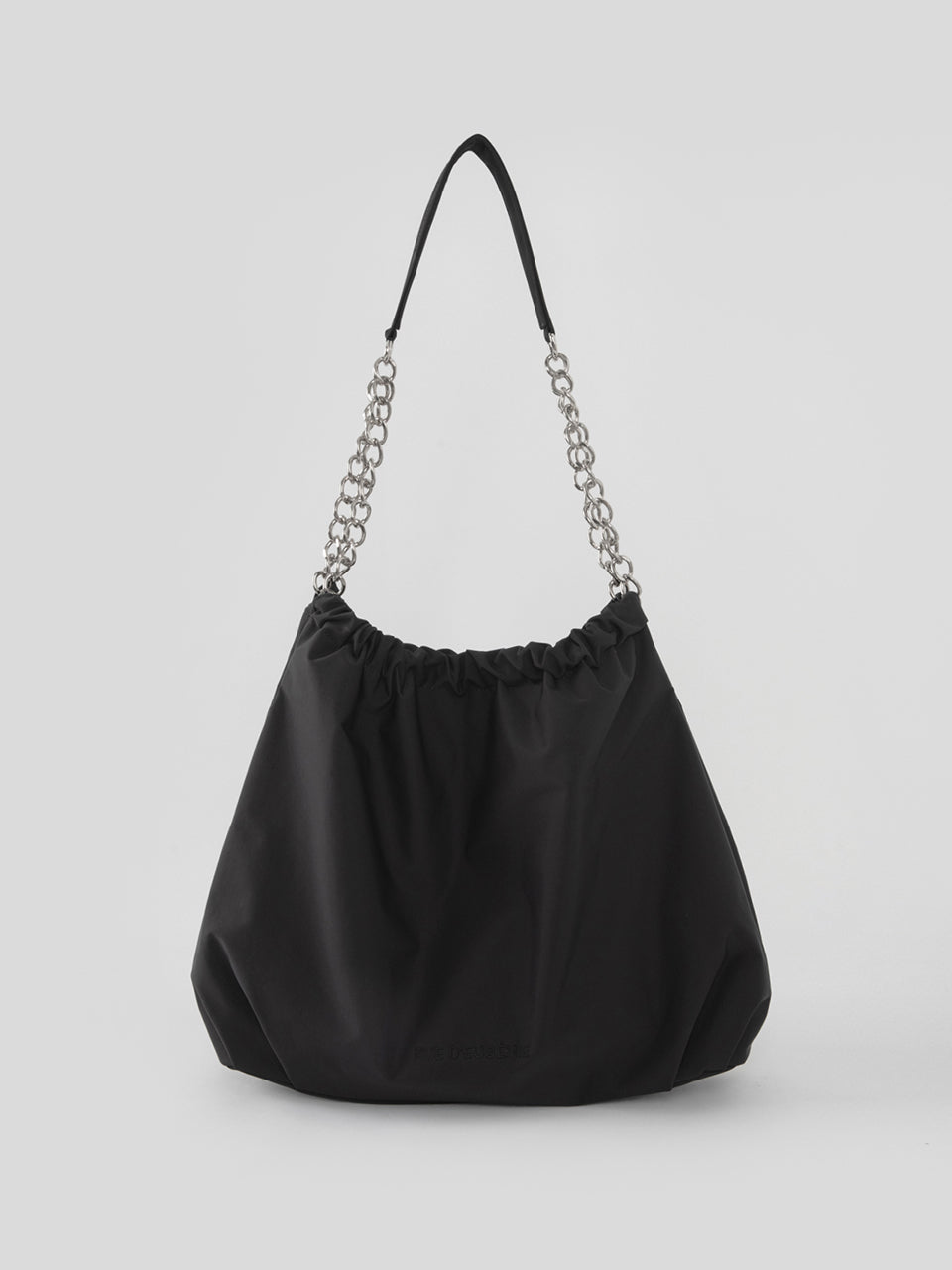 Sun Regen Nylon Small Hobo Bag - Black