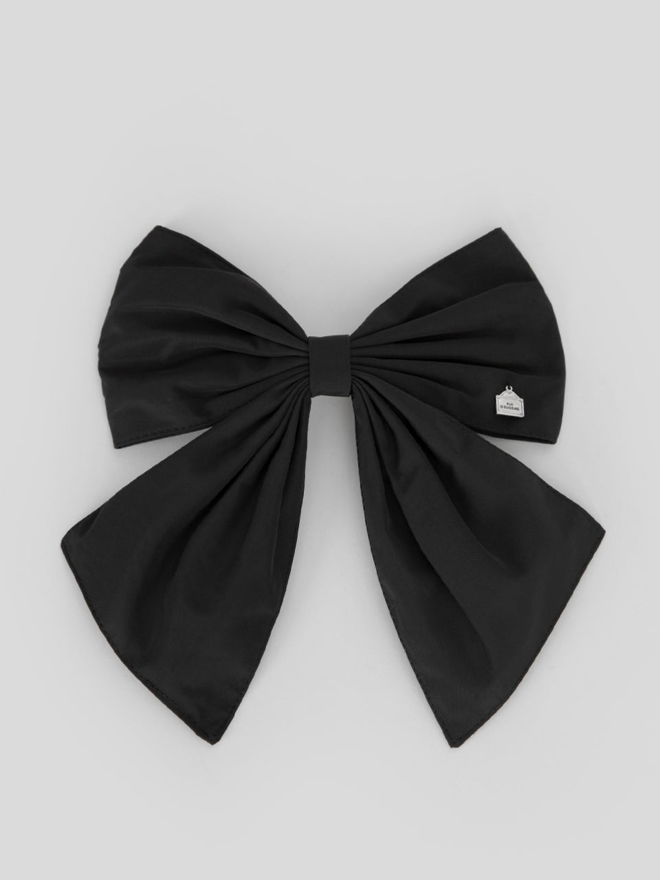Ribbon Hair Pin - Silver