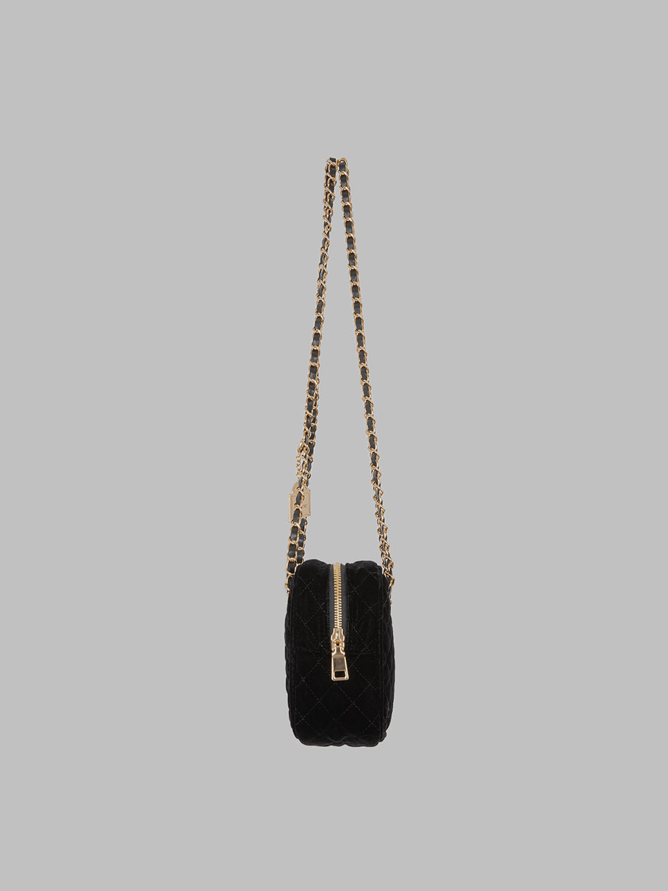 [Gold Chain] Velvet Quilting Classic Bag