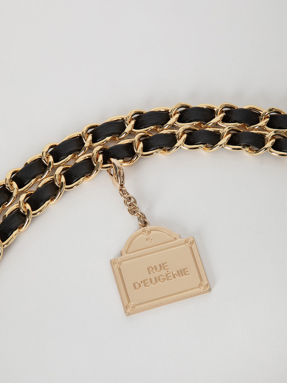 [20K Gold Chain] Velvet Quilting Small Hobo Bag _ FE (Iron Chain)
