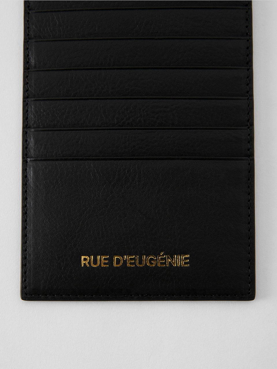 Black Leather Card Wallet