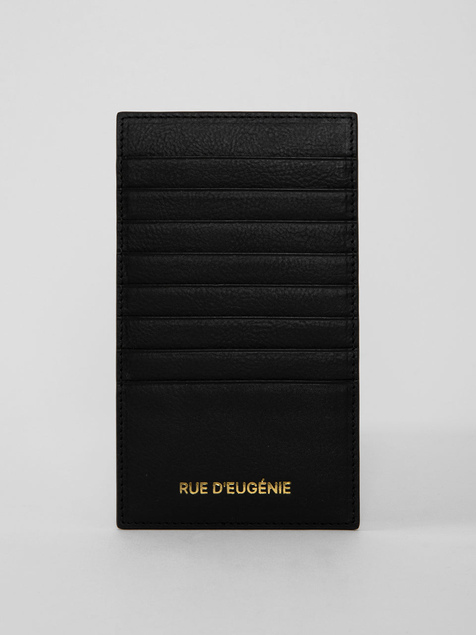 Black Leather Card Wallet