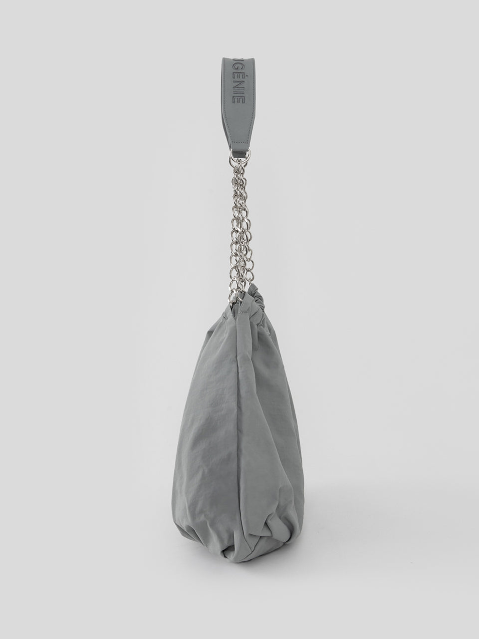 Sun Regen Nylon Small Hobo Bag - Grey