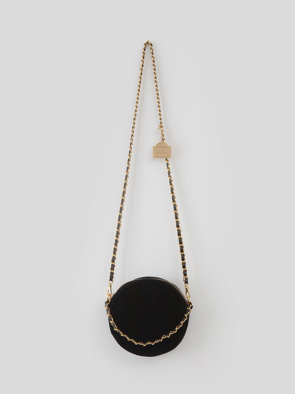 [20K Gold Chain]  Velvet Quilting Amour Bag