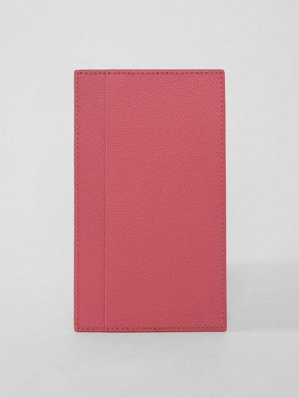 Pink Leather Card Wallet